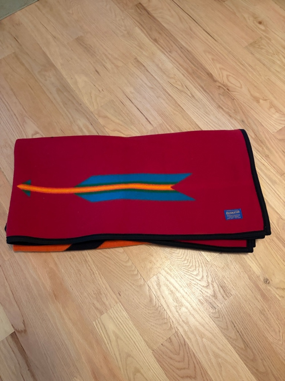 Pendleton Star and Arrows Reversible Wool Blanket Sioux Star